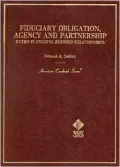 Fiduciary Obligation, Agency, and Partnership Duties in Ongoing Business Relationships