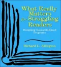 What Really Matters for Struggling Readers : Designing Research-Based Programs