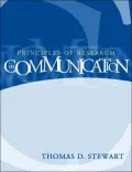 Principles of Research in Communication