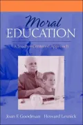 Moral Education A Teacher-Centered Approach