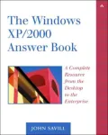 The Windows XP/2000 answer book