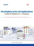 Developing Series 60 Applications: A Guide for Symbian OS C++ Developers