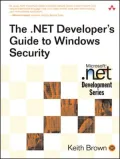 The .NET Developer's Guide to Windows Security(Microsoft .net Development Series)