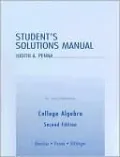 College Algebra (Student Solutions Manual)