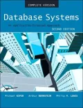 Database Systems: An Application-Oriented Approach