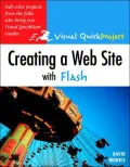 Creating a Website with Flash: Visual QuickProject Guide