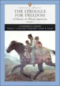 Struggle for Freedom: A History of African Americans to 1877, Vol. 1