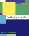 Developing Vocabulary