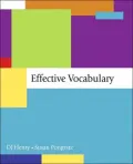Effective Vocabulary