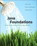 Java Foundations: Introduction to Program Design and Data Structures