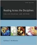 Reading Across the Disciplines: College Reading and Beyond