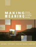 Making Meaning: Building Strategies for College Reading With Myreadinglab