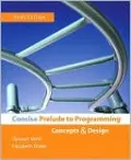Concise Prelude to Programming: Concepts and Design