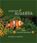 Elementary Algebra: Concepts and Applications