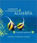 Elementary and Intermediate Algebra: Concepts and Applications