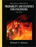 Miller & Freund's Probability and Statistics for Engineers
