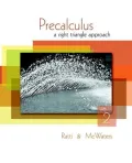 Precalculus: A Right Triangle Approach