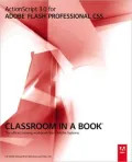 Book cover of ActionScript 3.0 for Adobe Flash Professional CS5 Classroom in a Book