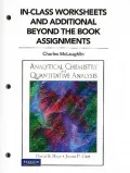 Analytical Chemistry and Quantitative Analysis