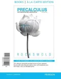 Precalculus with Modeling and Visualization