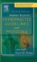 Book cover of Instant Access to Chiropractic Guidelines and Protocols