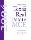 Keeping Current with Texas Real Estate, MCE