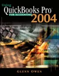 Using QuickBooks? Pro 2004 For Accounting