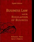 Business Law and Regulation of Business