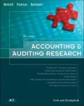 Accounting & Auditing Research: Tools & Strategies
