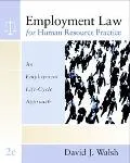 Employment Law for Human Resource Practice