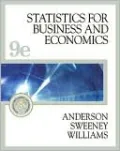 Statistics for Business and Economics (with Student CD-ROM, iPod Key Term, and InfoTrac)