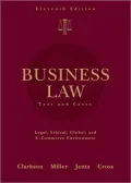 Business Law: Text and Cases