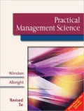 Practical Management Science, Revised (with CD-ROM, Decision Making Tools a