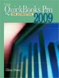 Using Quickbooks Pro 2009 for Accounting (with CD-ROM)