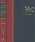 The new Palgrave dictionary of economics and the law