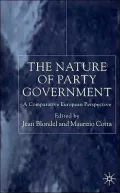 The Nature Of Party Government