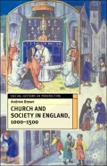 Church And Society In England, 1000-1500