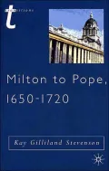 Milton to Pope, 1650-1720
