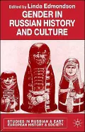 Gender In Russian History And Culture