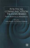 Political Communications Transformed From Morrison to Mandelson
