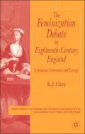 The Feminization Debate In Eighteenth-Century Britain