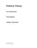 Book cover of Political Theory: An Introduction