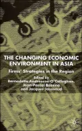 The changing economic environment in Asia