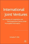 International Joint Ventures