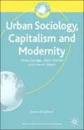 Urban Sociology, Capitalism And Modernity