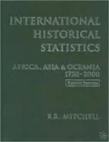 International Historical Statistics: The Americas 1750-2000