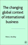 Changing Global Context Of International Business