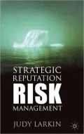 Strategic Reputation Risk Management