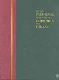 The new Palgrave dictionary of economics and the law