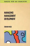 Managing Management Development